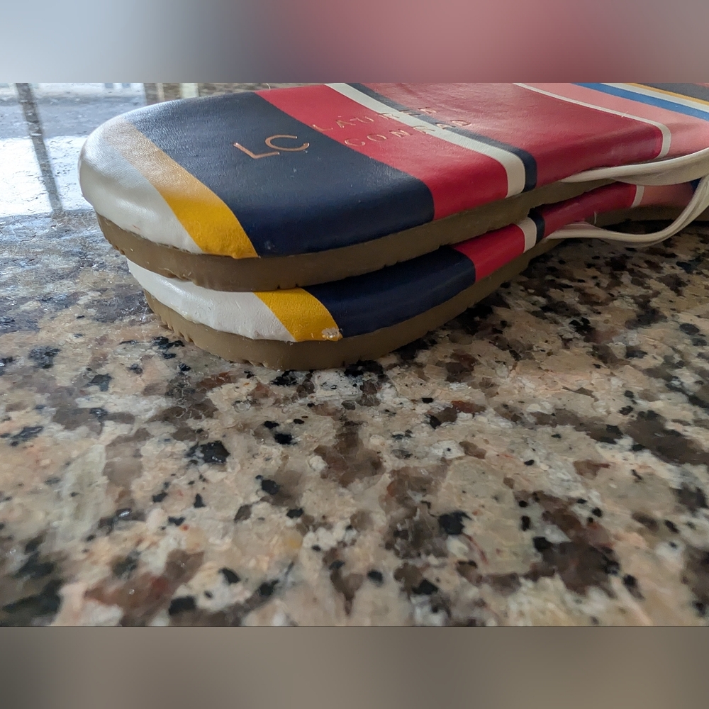 Lauren Conrad Colorful Flip Flops (2) - Picture 8 of 8